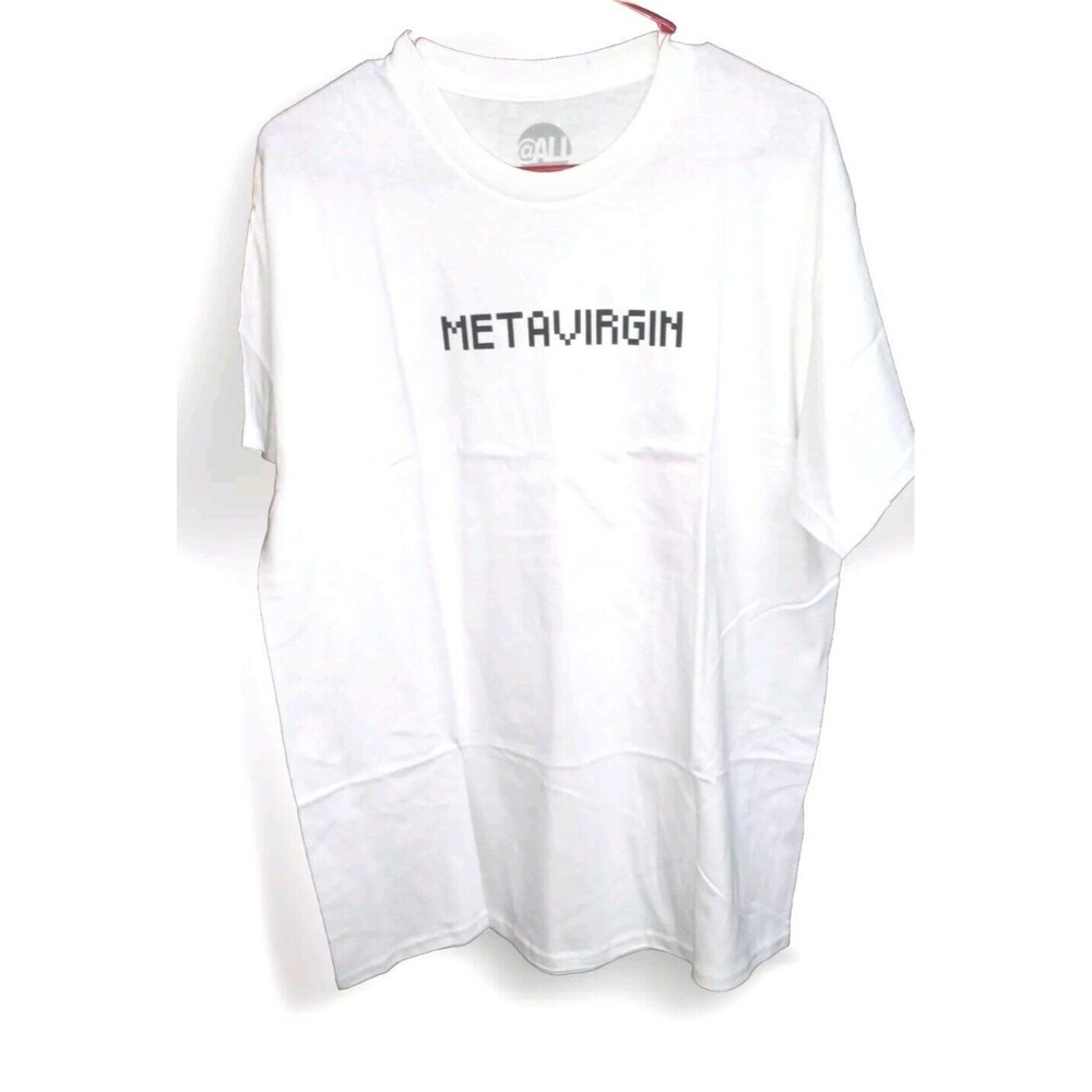 Metavirgin Pixel Cherries Graphic T-Shirt - Mens - Large - New Short Sleeve